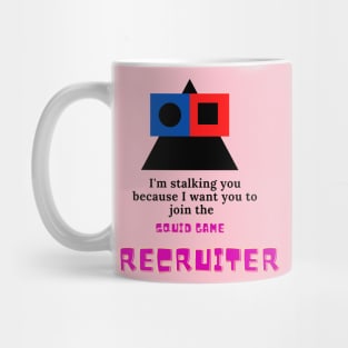 Korean game recruiter t shirts and products Mug